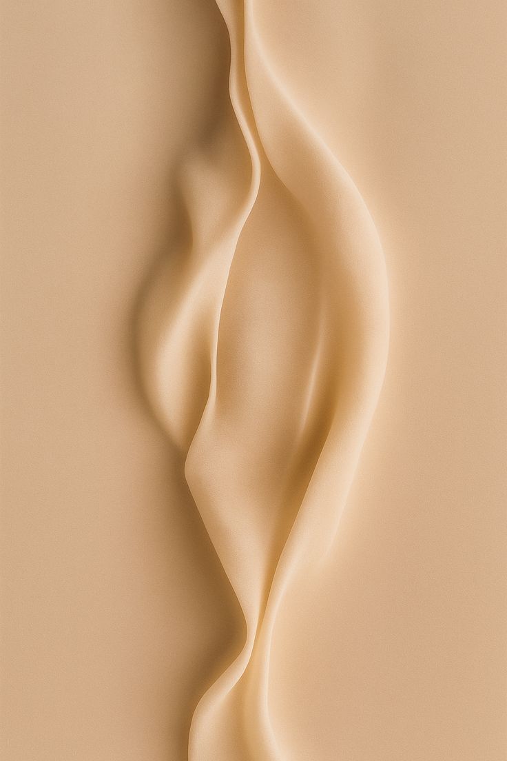 Abstrakt illustrasjon av kvinnelig intimhelse og vaginal balanse som symboliserer bakterieflora, probiotika og kvinnehelse