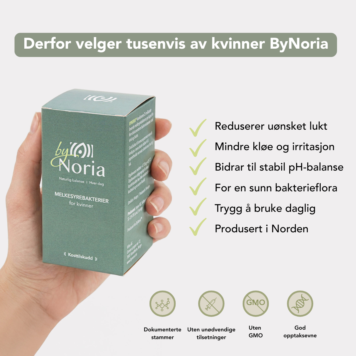 ByNoria Melkesyrebakterier